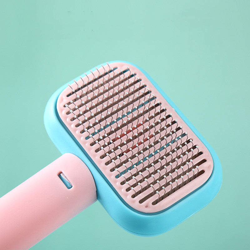 Pet Grooming Open-Knot Comb with Stainless Steel Pins