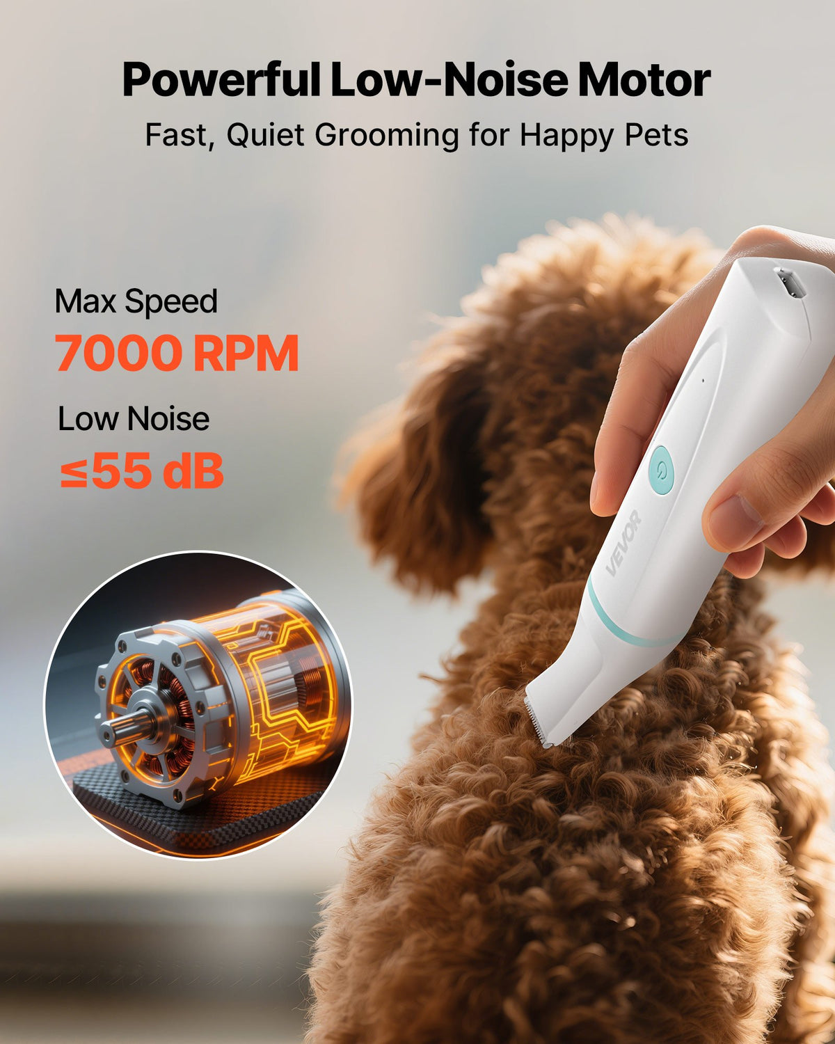 4-in-1 Rechargeable Pet Grooming Kit