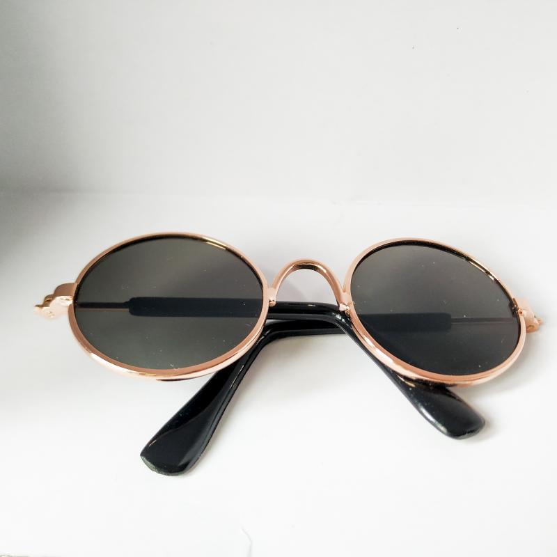 Gold Yellow Cat Sunglasses - Medium Pet Eyewear