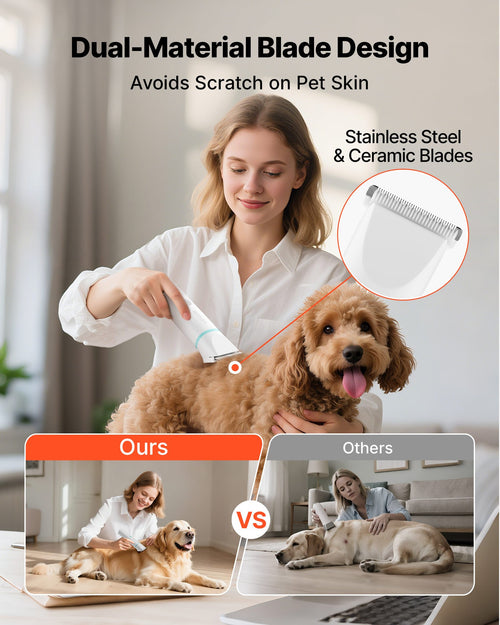 4-in-1 Rechargeable Pet Grooming Kit