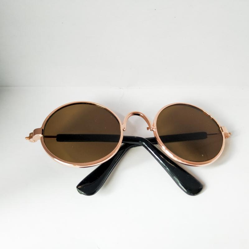 Gold Yellow Cat Sunglasses - Medium Pet Eyewear